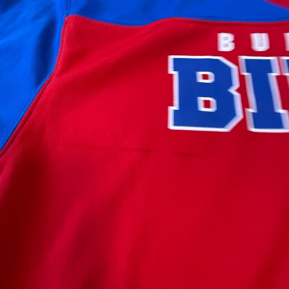 NFL Team Apparel Buffalo Bills Youth XL (14/16) Jersey Style T-Shirt Red Blue - Picture 7 of 7